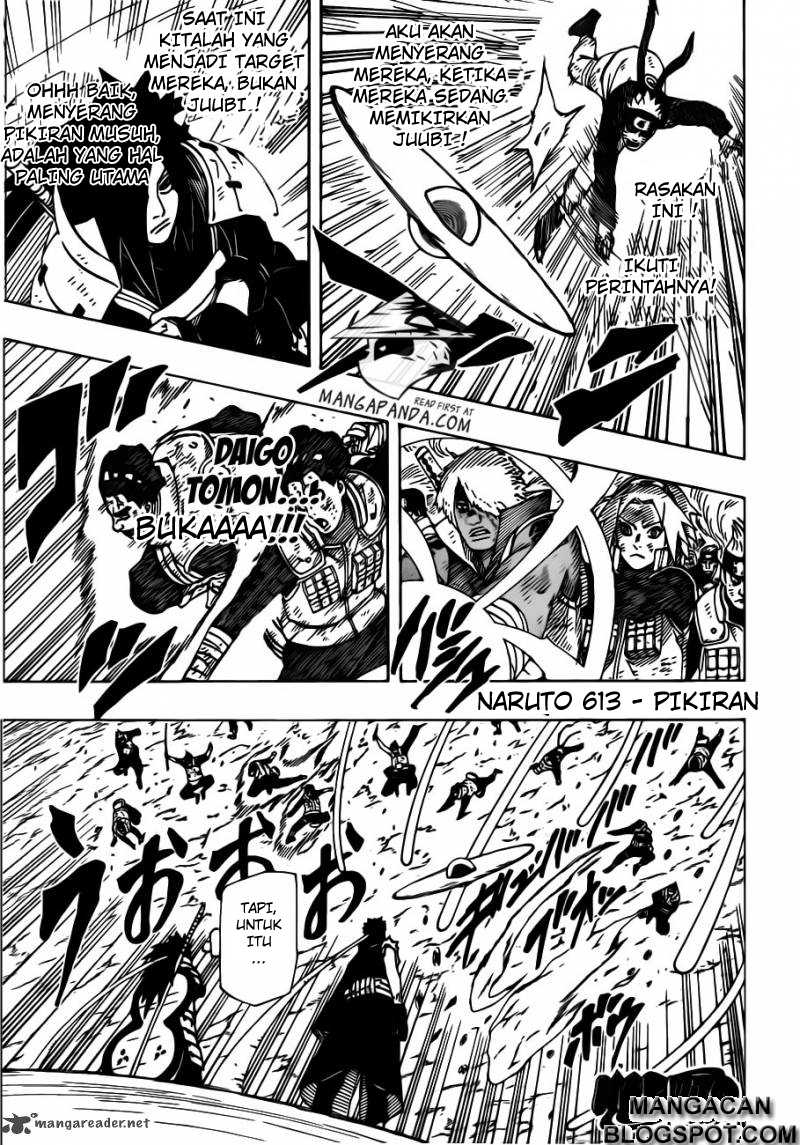 Komik Naruto Chapter 613 gambar nomor 1