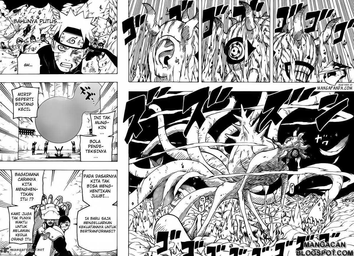 Naruto Chapter 613 Gambar 3