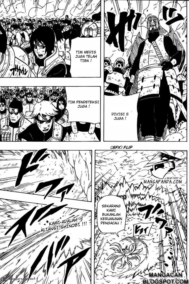 Naruto Chapter 611 Gambar 15