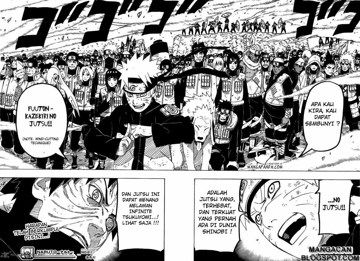 Naruto Chapter 611 Gambar 16