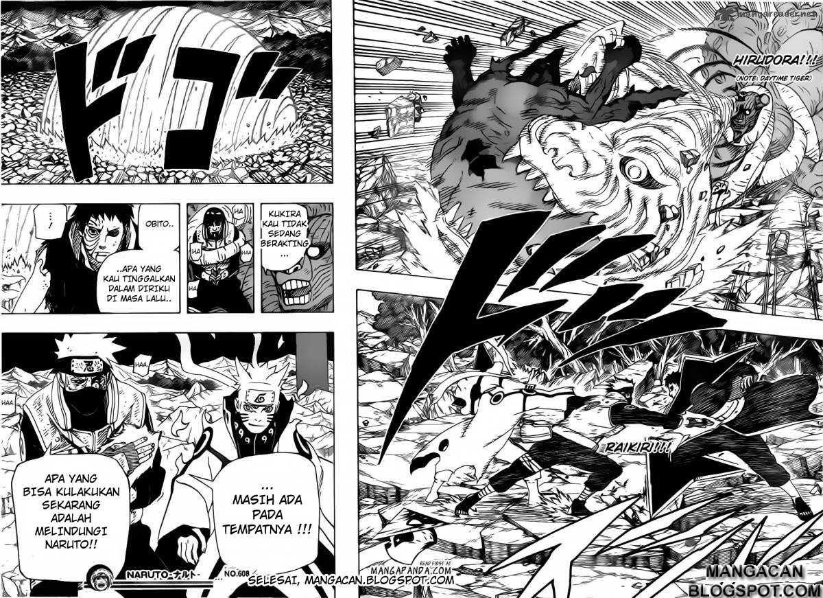 Naruto Chapter 608 Gambar 17