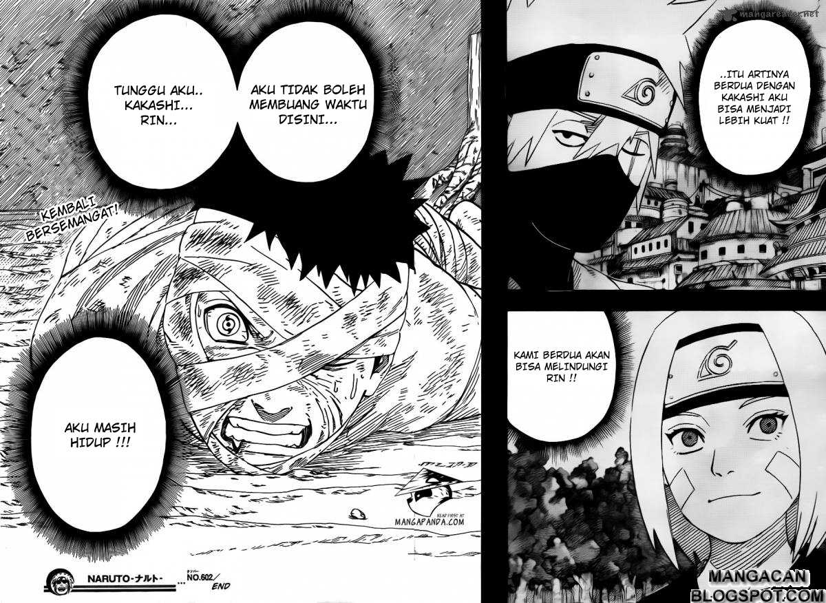 Naruto Chapter 602 Gambar 19