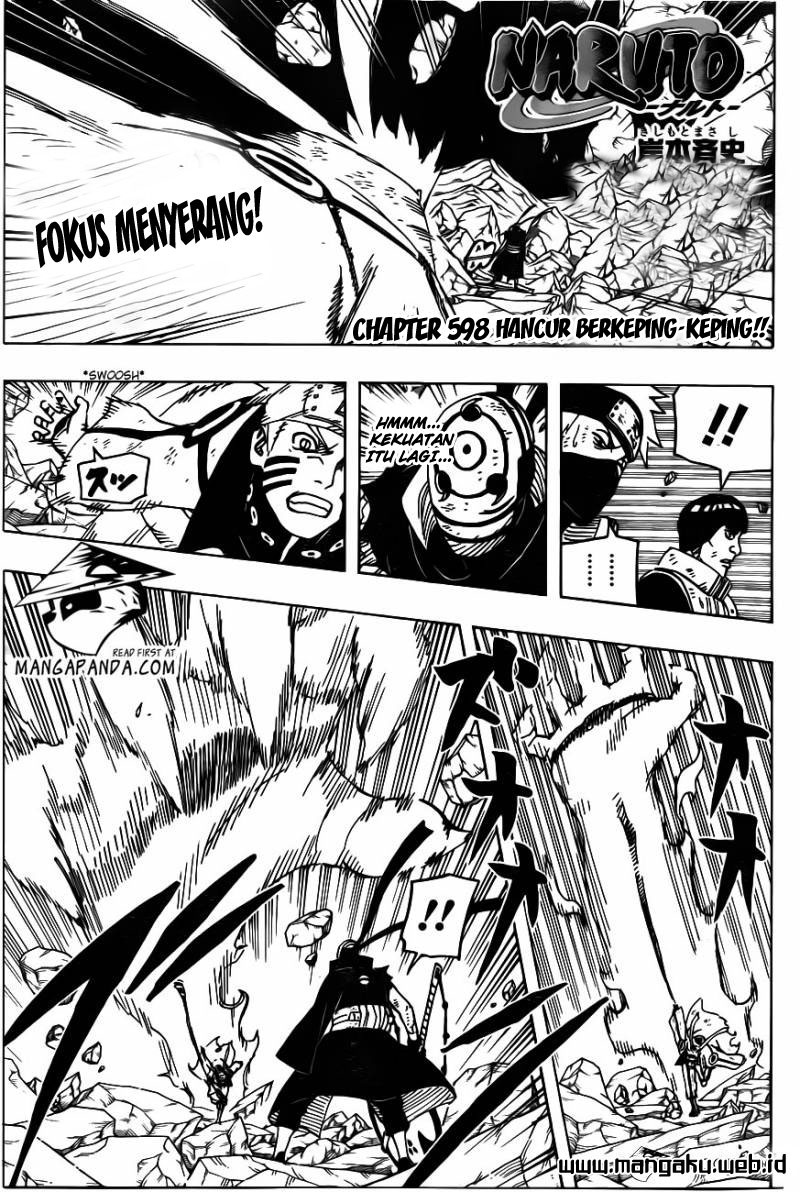 Manga Naruto Chapter 598 gambar nomor 2