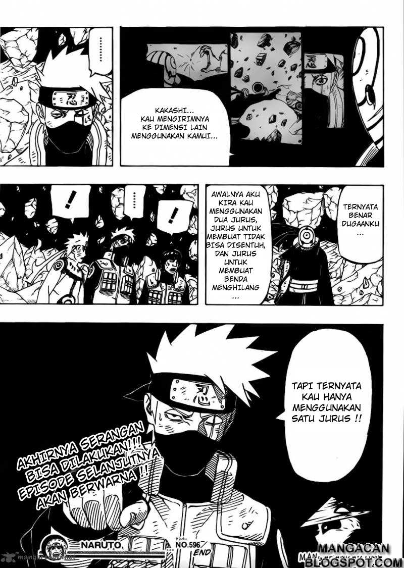 Naruto Chapter 596 Gambar 17