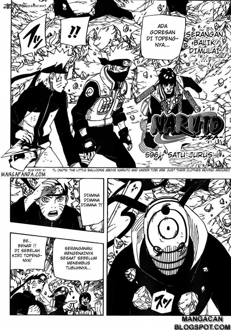 Naruto Chapter 596 Gambar 3