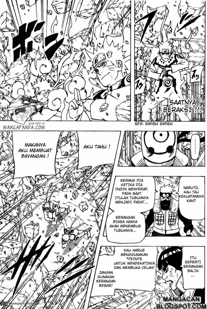 Naruto Chapter 595 Gambar 5
