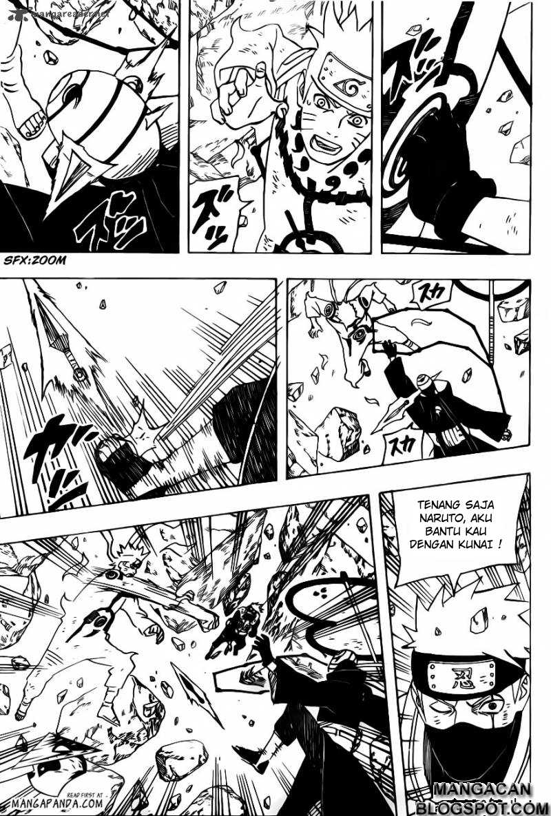 Naruto Chapter 595 Gambar 19