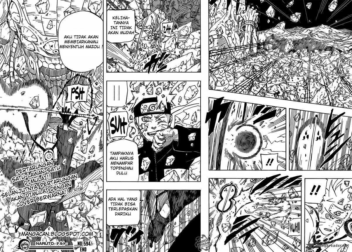 Naruto Chapter 594 Gambar 21