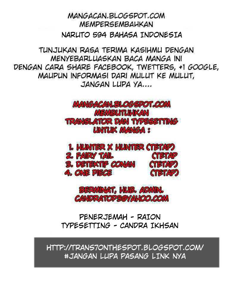 Naruto Chapter 594 Gambar 22