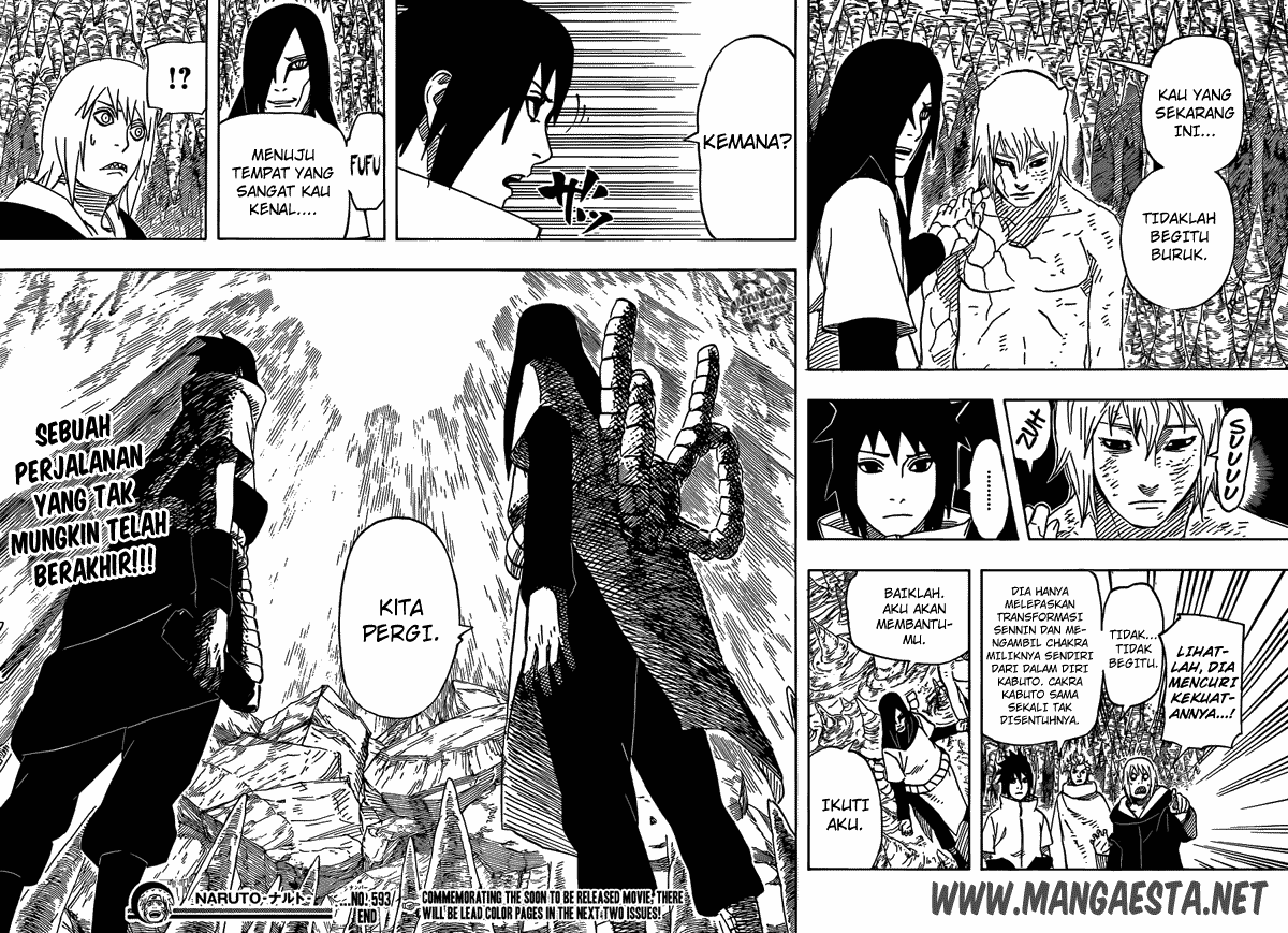 Naruto Chapter 593 Gambar 16