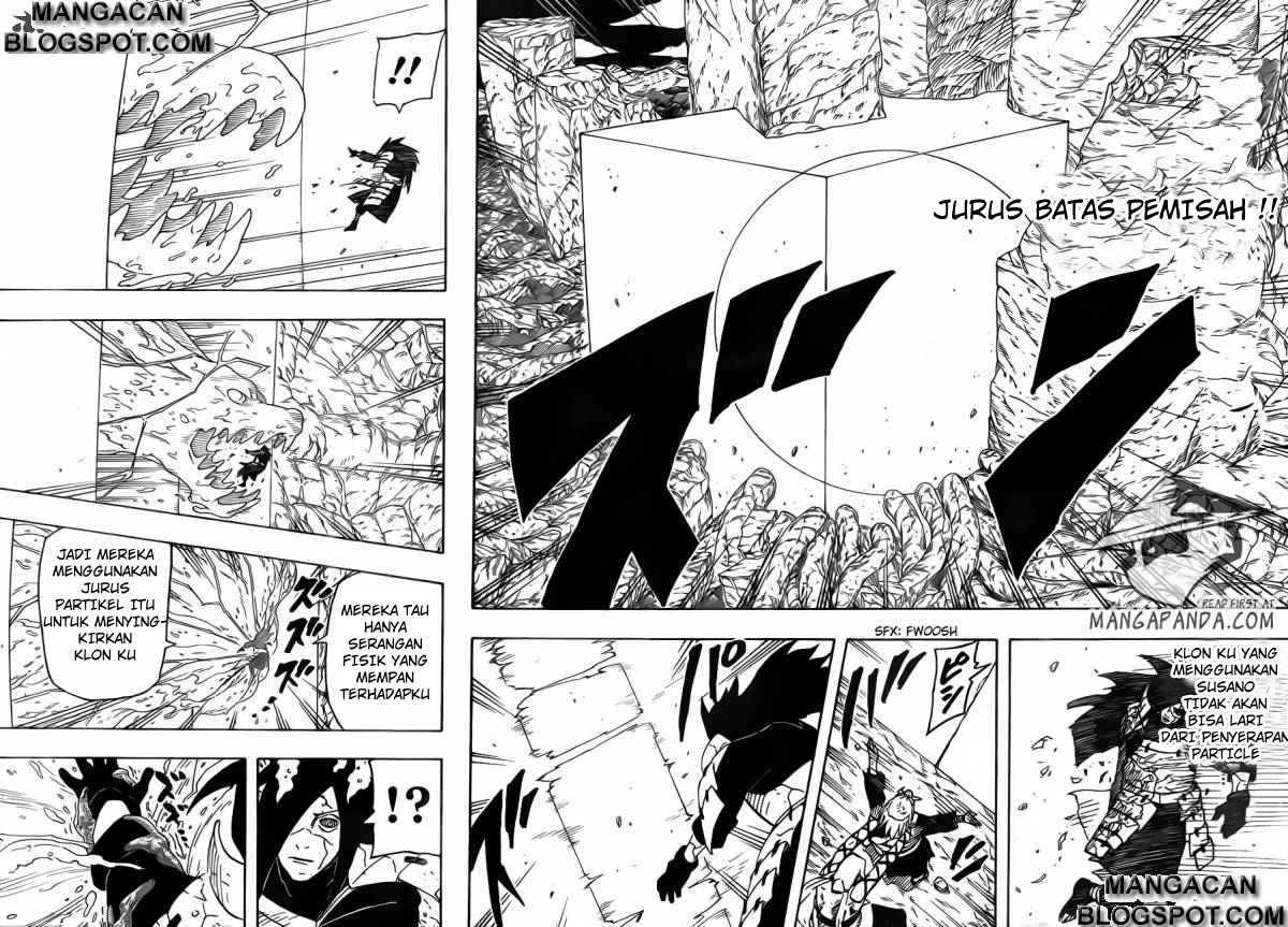 Naruto Chapter 588 Gambar 19