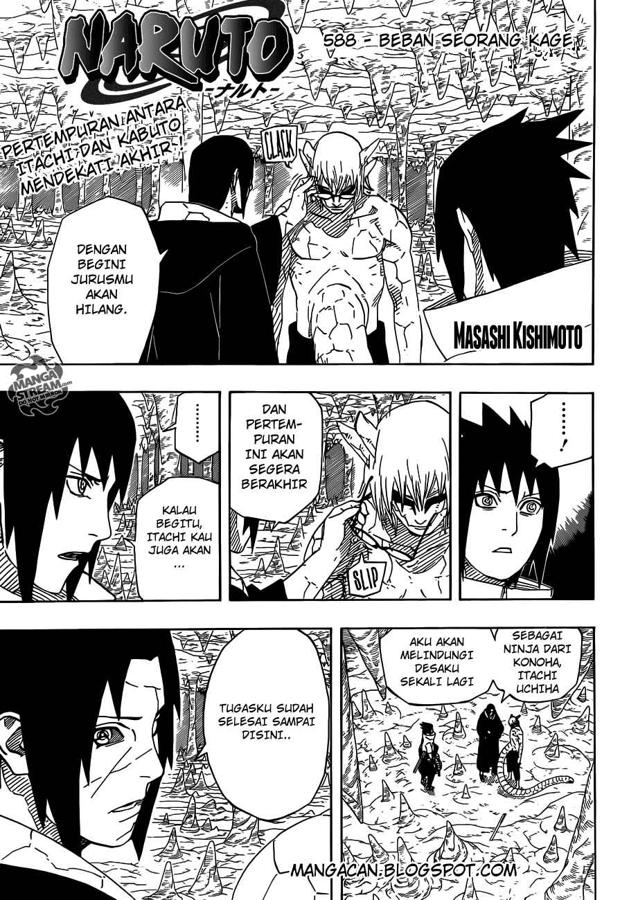 Manga Naruto Chapter 588 gambar nomor 2