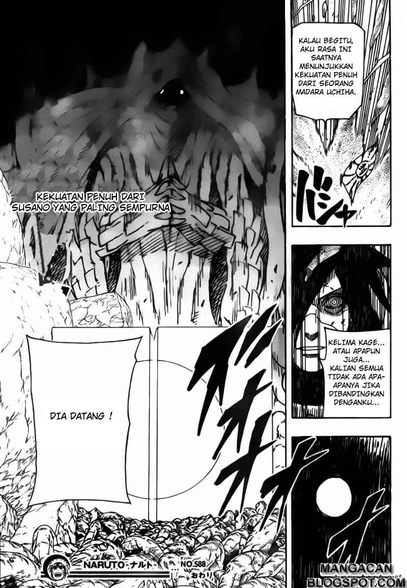 Naruto Chapter 588 Gambar 21