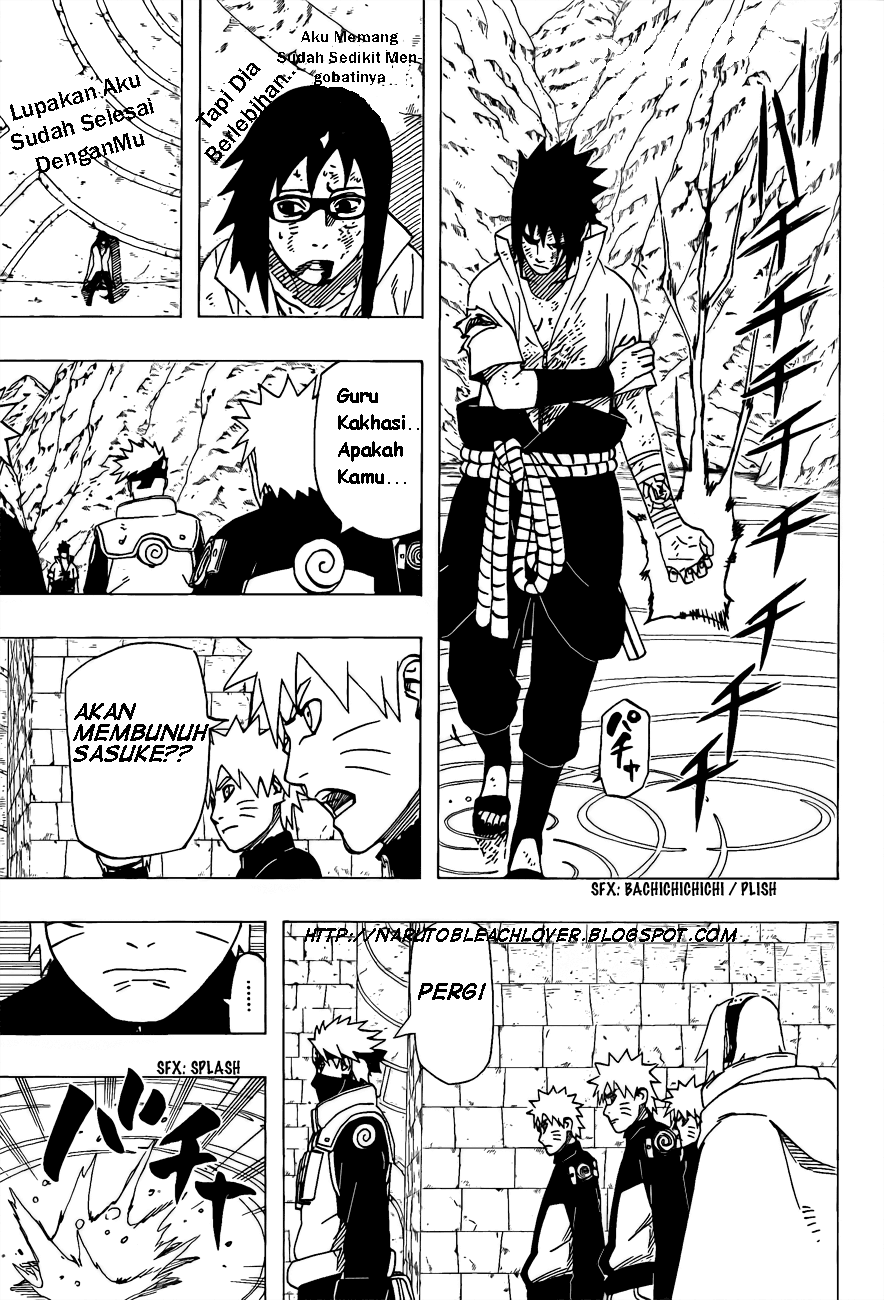 Naruto Chapter 485 Gambar 9