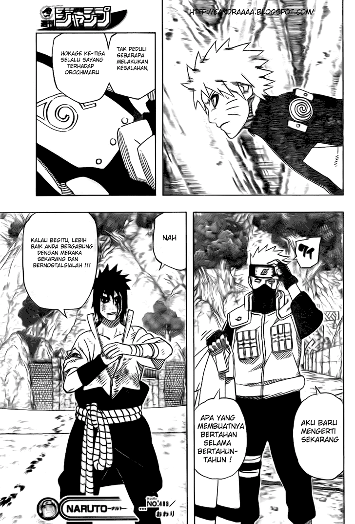 Naruto Chapter 483 Gambar 18