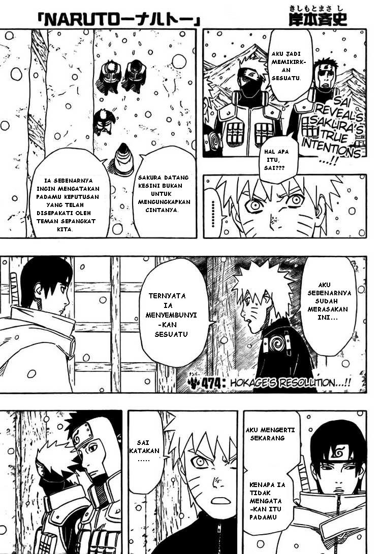 Komik Naruto Chapter 474 gambar nomor 1