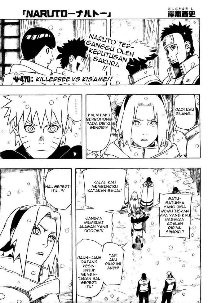 Komik Naruto Chapter 470 gambar nomor 1
