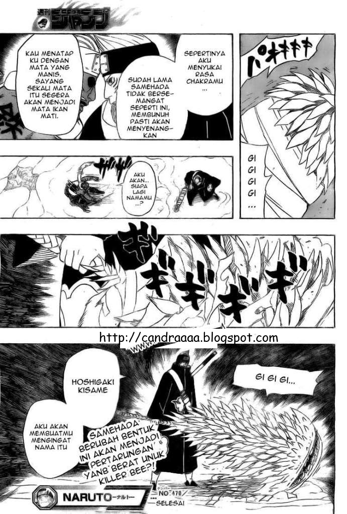 Naruto Chapter 470 Gambar 17