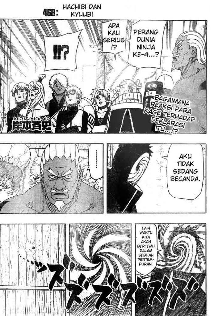 Komik Naruto Chapter 468 gambar nomor 1