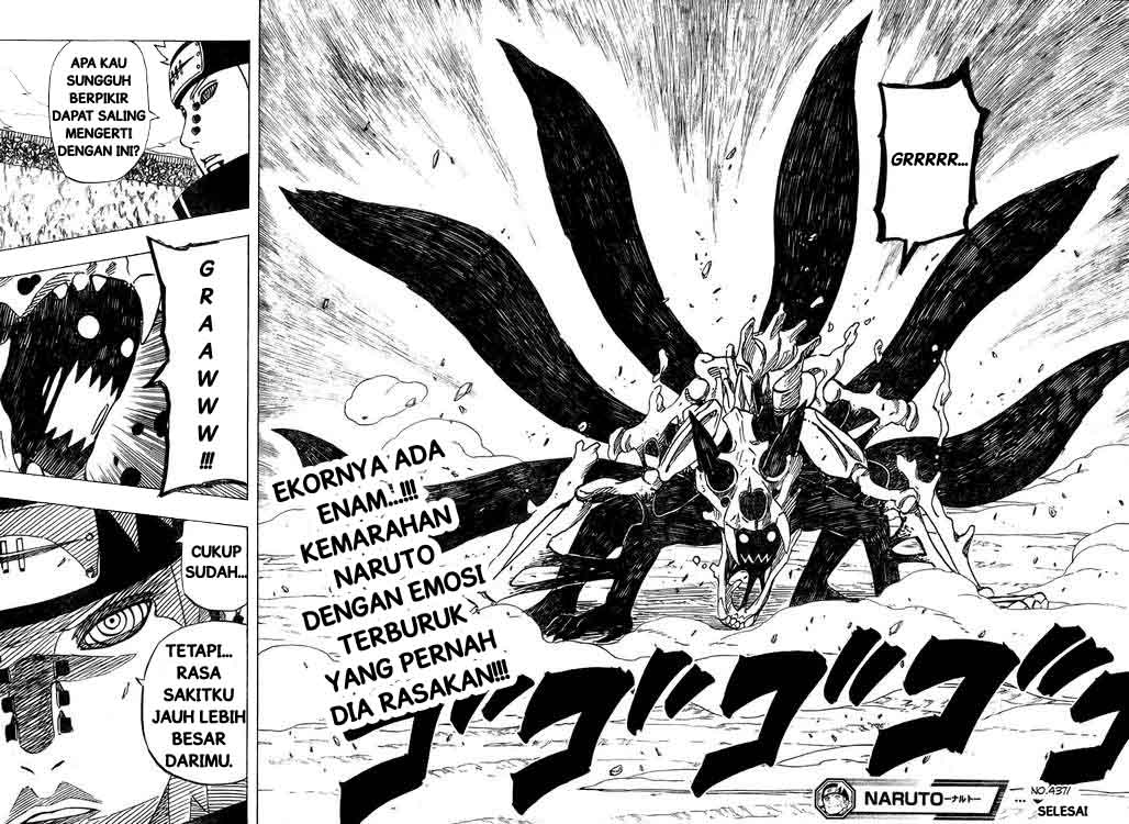 Naruto Chapter 437 Gambar 17