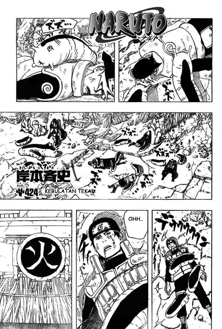 Manga Naruto Chapter 424 gambar nomor 2
