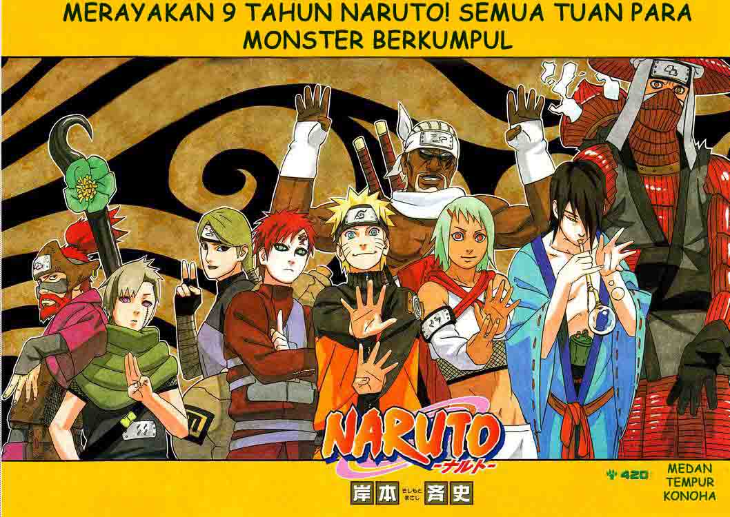 Manga Naruto Chapter 420 gambar nomor 2