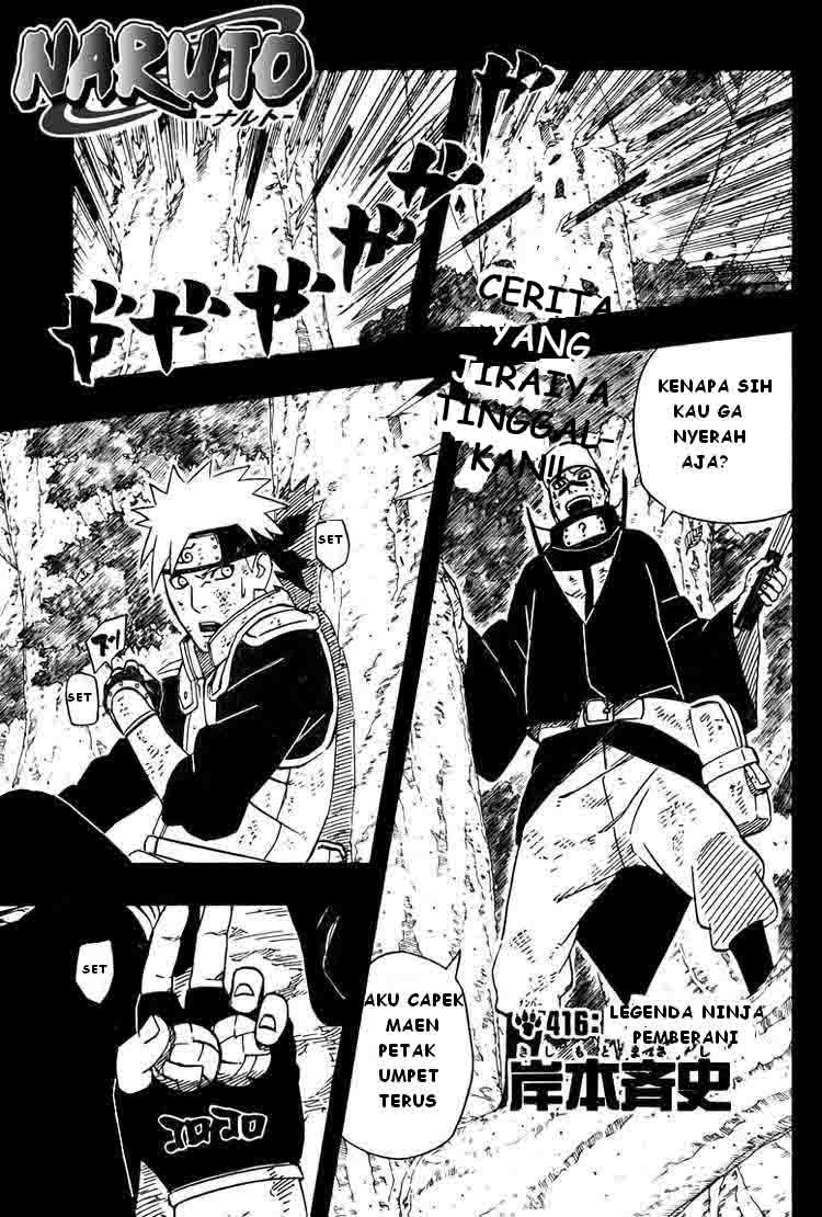 Manga Naruto Chapter 416 gambar nomor 2
