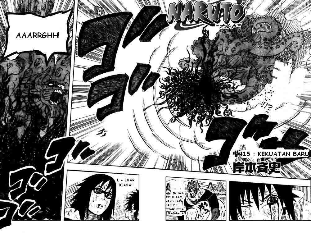 Naruto Chapter 415 Gambar 3