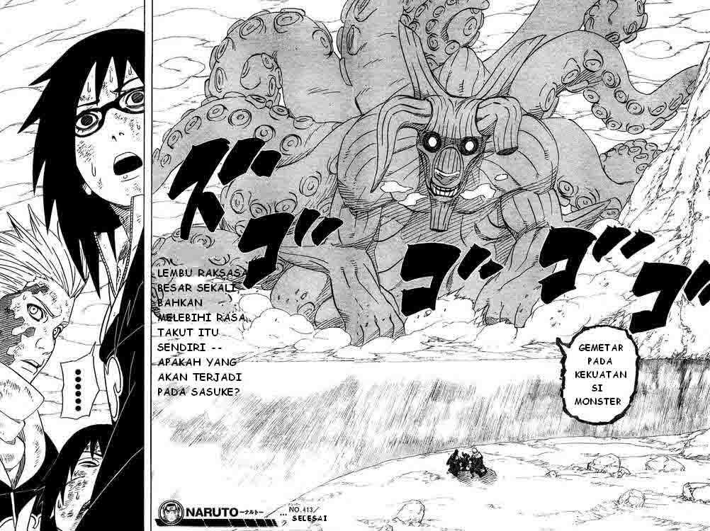 Naruto Chapter 413 Gambar 16