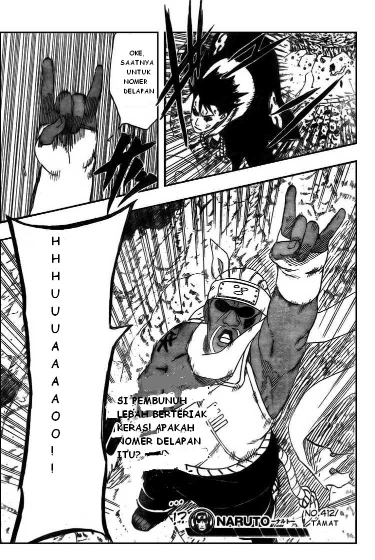 Naruto Chapter 412 Gambar 18