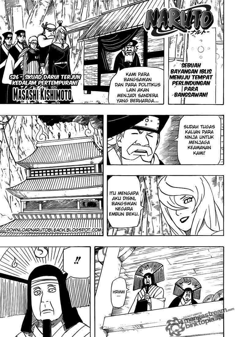 Komik Naruto Chapter 526 gambar nomor 1