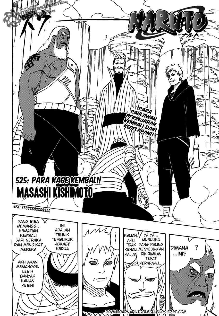 Manga Naruto Chapter 525 gambar nomor 2