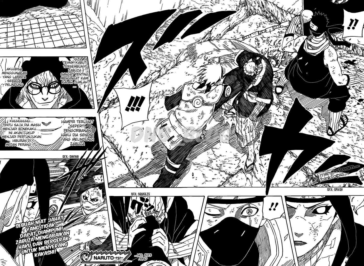 Naruto Chapter 523 Gambar 17