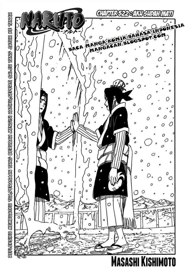 Komik Naruto Chapter 522 gambar nomor 1