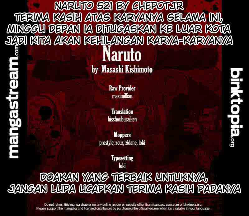 Komik Naruto Chapter 521 gambar nomor 1