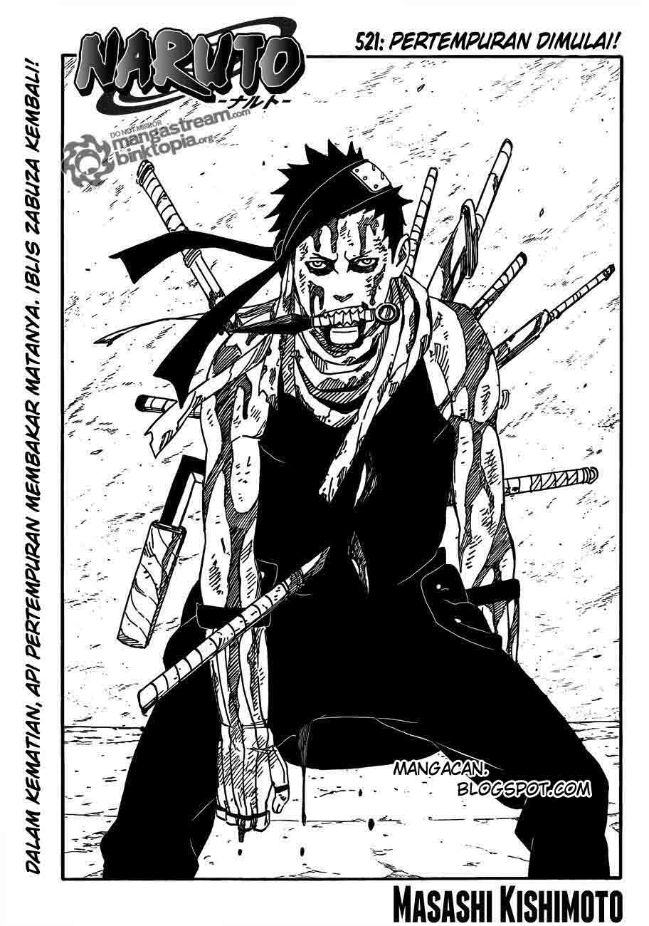 Manga Naruto Chapter 521 gambar nomor 2