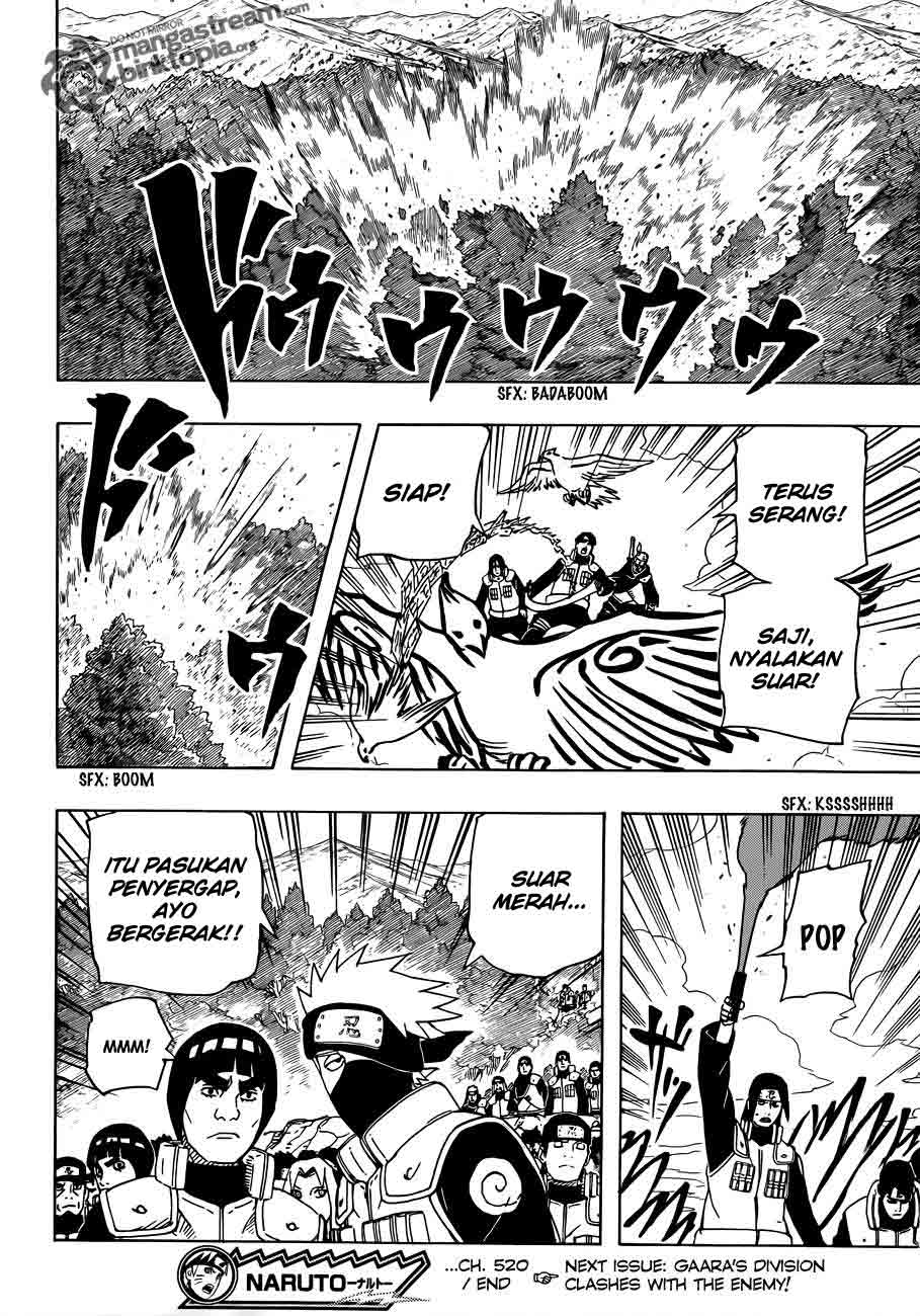 Naruto Chapter 520 Gambar 20