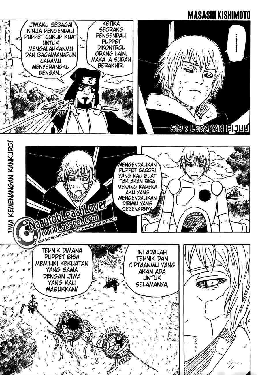 Komik Naruto Chapter 519 gambar nomor 1