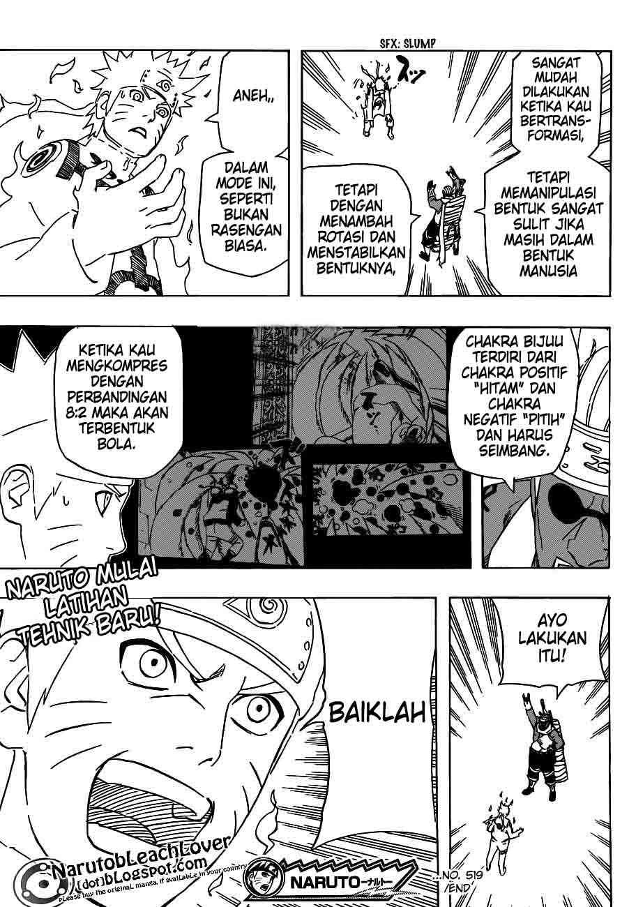 Naruto Chapter 519 Gambar 18