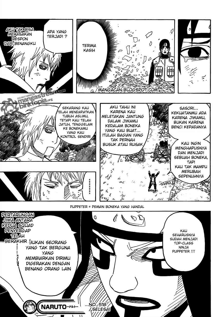 Naruto Chapter 518 Gambar 17