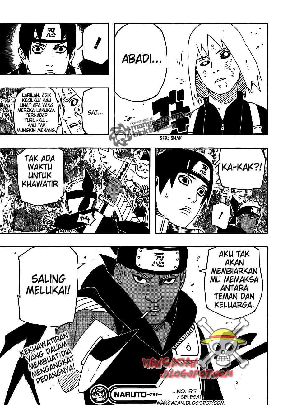 Naruto Chapter 517 Gambar 16