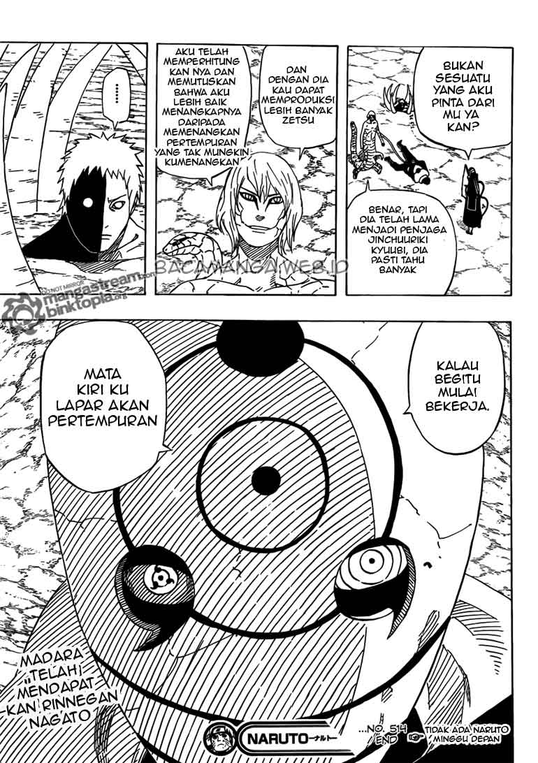 Naruto Chapter 514 Gambar 17