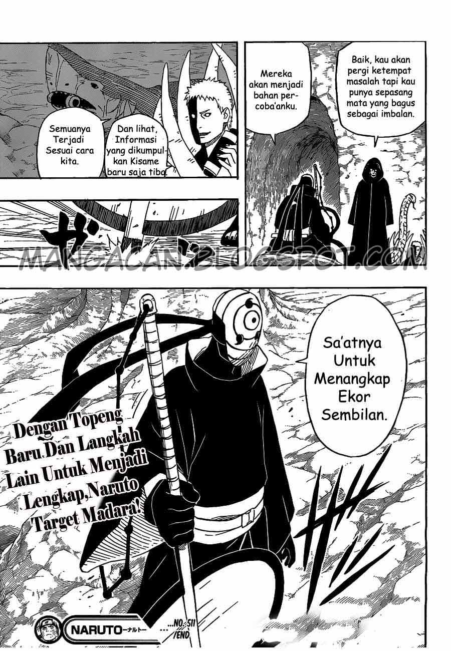 Naruto Chapter 511 Gambar 18