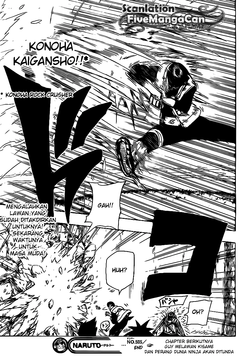 Naruto Chapter 505 Gambar 18