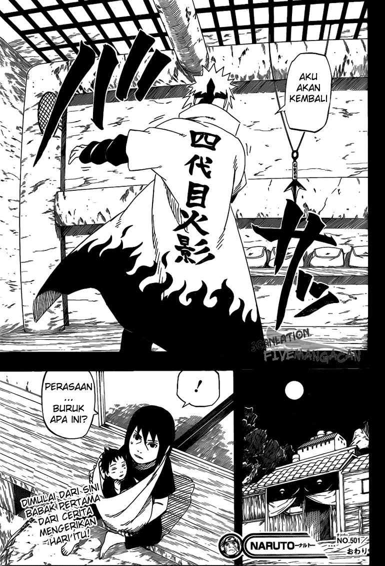 Naruto Chapter 501 Gambar 16