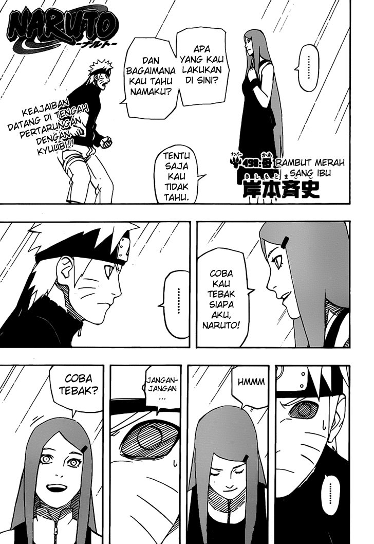 Komik Naruto Chapter 498 gambar nomor 1