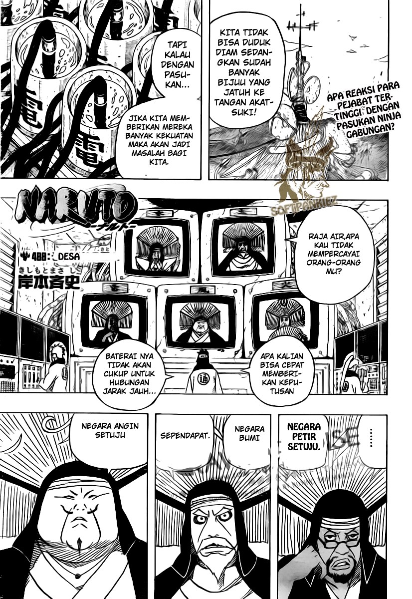 Manga Naruto Chapter 488 gambar nomor 2