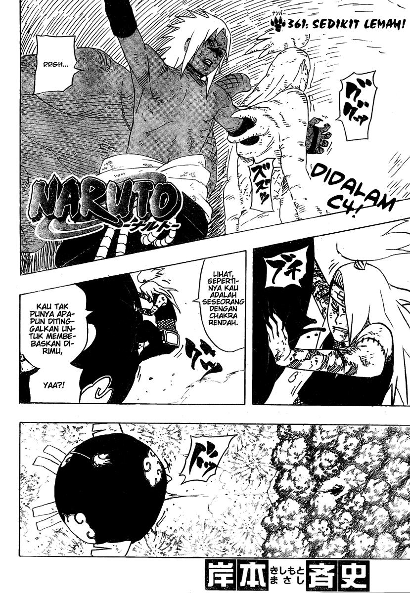 Manga Naruto Chapter 361 gambar nomor 2