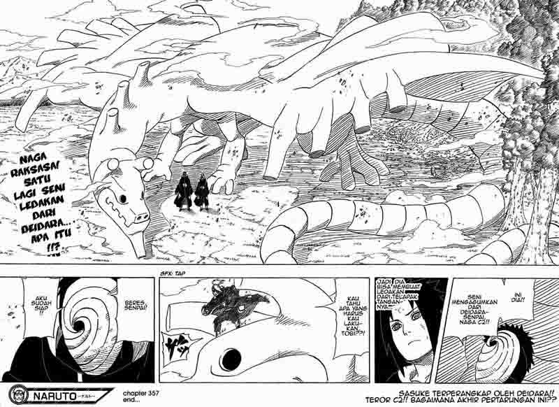 Naruto Chapter 357 Gambar 16