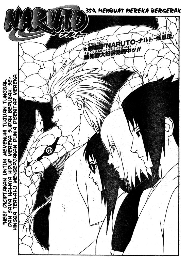 Komik Naruto Chapter 354 gambar nomor 1
